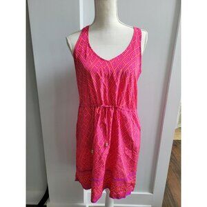 Alice & Trixie Silk Halter Dress Womens M pink purple